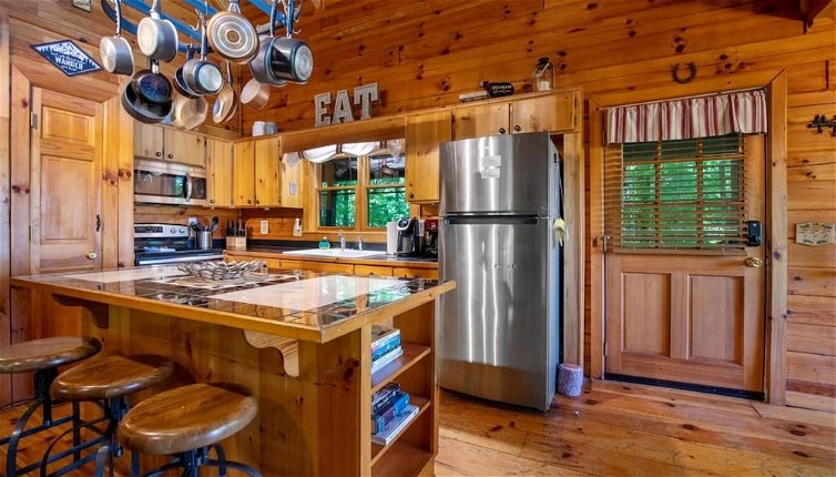 Photo 1 - Hilltop Hideaway - Endearing Mountain Cabin With Hot tub Foosball pet Friendly