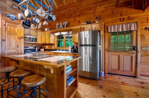 Photo 1 - Hilltop Hideaway - Endearing Mountain Cabin With Hot tub Foosball pet Friendly