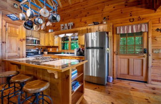 Photo 1 - Hilltop Hideaway - Endearing Mountain Cabin With Hot tub Foosball pet Friendly