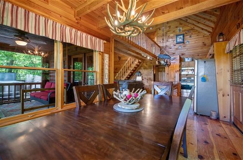 Photo 18 - Hilltop Hideaway - Endearing Mountain Cabin With Hot tub Foosball pet Friendly