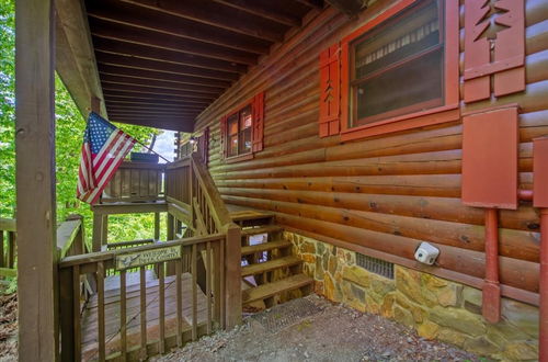 Photo 32 - Hilltop Hideaway - Endearing Mountain Cabin With Hot tub Foosball pet Friendly