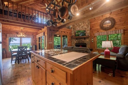 Photo 5 - Hilltop Hideaway - Endearing Mountain Cabin With Hot tub Foosball pet Friendly