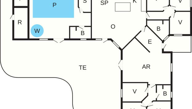 Planta do andar