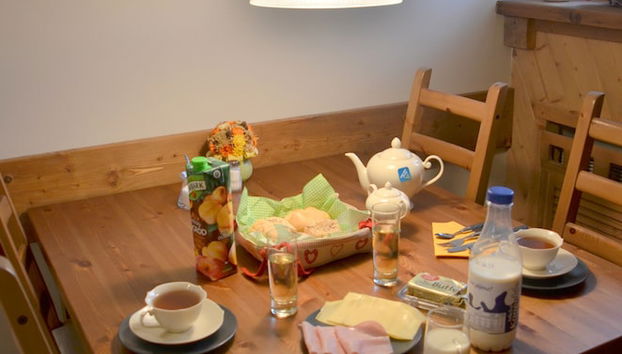Essbereich im Zimmer