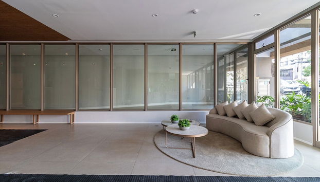 Sala de estar do lobby