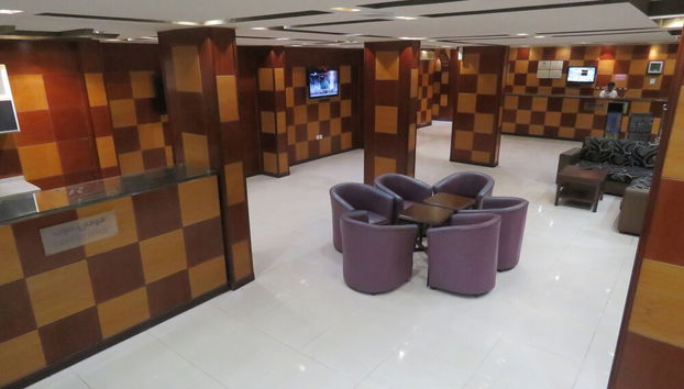 Sitzecke in der Lobby