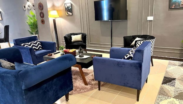 Sitzecke in der Lobby