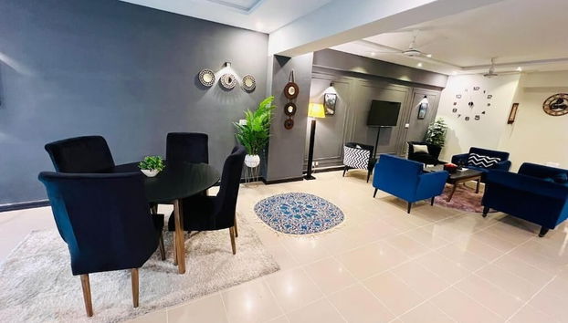 Sitzecke in der Lobby