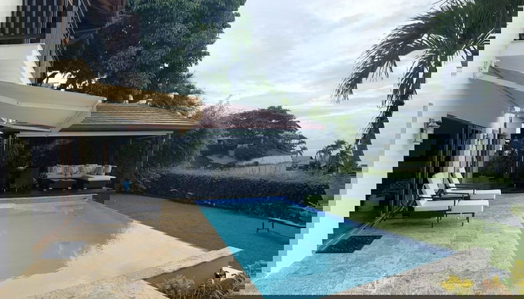 Photo 1 - Amazing Villa w Pool bbq and Ocean View at Samana
