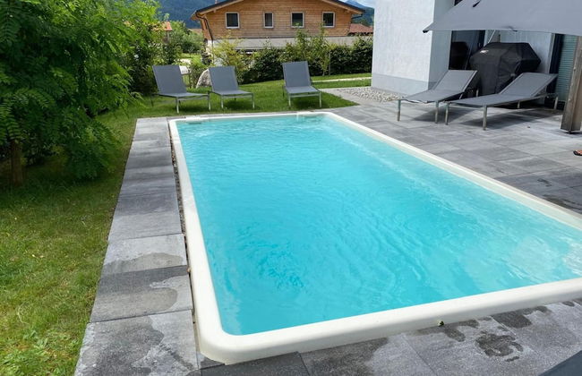 Chalet Alpenzauber mit Beheiztem Pool, Inzell - Foto 21