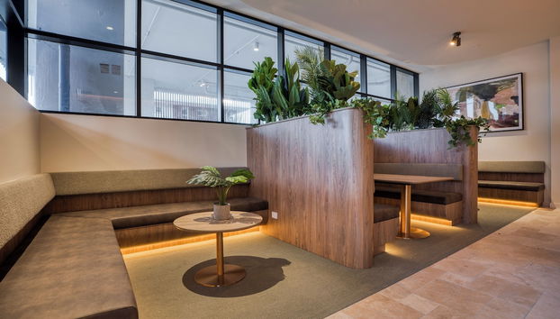 Lobby sitting area