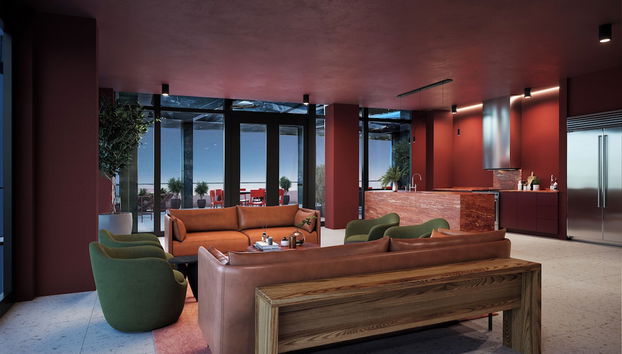 Sitzecke in der Lobby