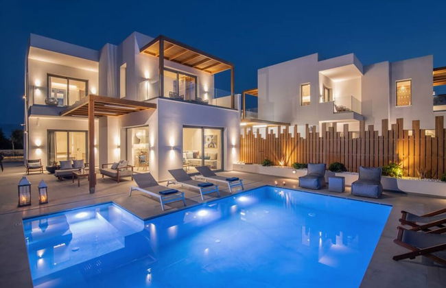 Blue Senses Villa Anemos Next to the Beach Heated Pool - Foto 62