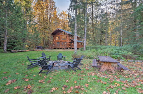 Foto 26 - Custom Riverfront Log Home Near Stevens Pass