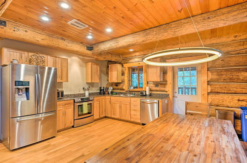 Foto 7 - Custom Riverfront Log Home Near Stevens Pass