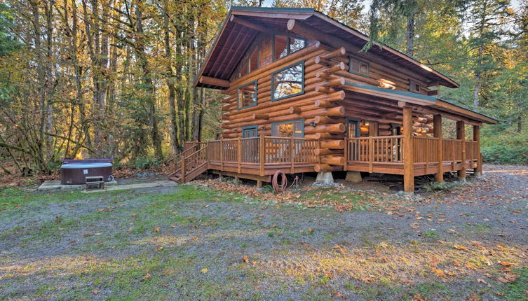 Foto 1 - Custom Riverfront Log Home Near Stevens Pass