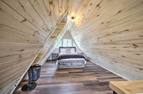 Photo 14 - Modern Guffey A-frame Cabin: Grill, 38 Acres