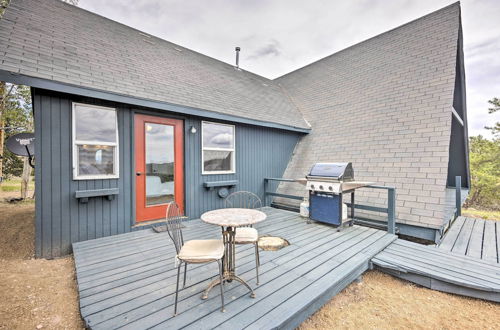 Photo 5 - Modern Guffey A-frame Cabin: Grill, 38 Acres