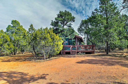 Photo 24 - Bright Heber-overgaard Cabin: Fire Pit & Deck