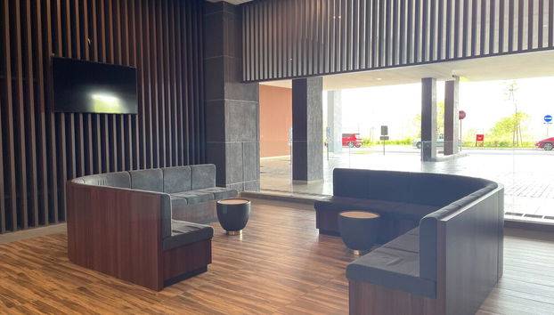 Sala de estar do lobby