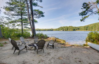 Photo 1 - Waterfront New Durham Retreat: Swim Dock, Fire Pit