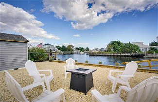 Photo 1 - Waterfront Mystic Island Home w/ Boat Dock