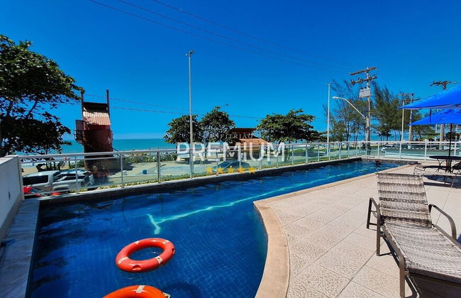 Flat pé na areia com vista internet e ar - Foto 16