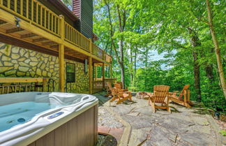 Photo 1 - Mountain-view Robbinsville Cabin w/ Hot Tub