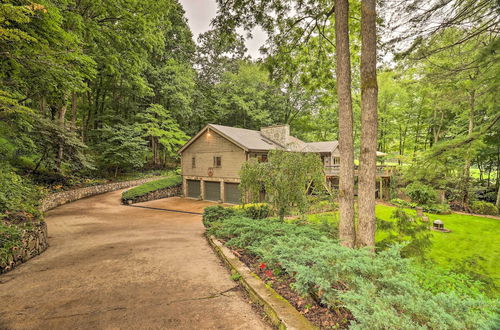 Photo 20 - Tree-lined Cruso Cabin w/ Game Room & Mtn Views