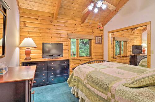 Photo 18 - Tree-lined Cruso Cabin w/ Game Room & Mtn Views