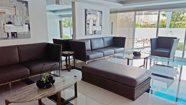 Zona de estar del vestíbulo