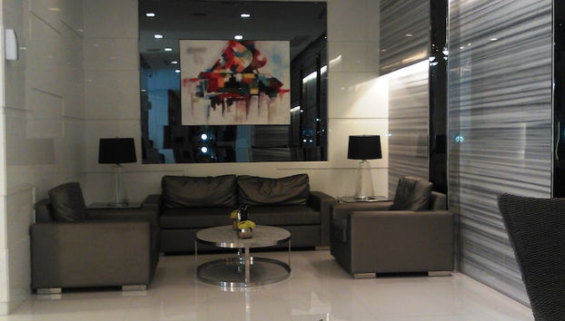 Zona de estar del vestíbulo