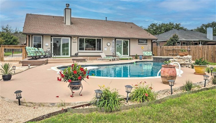 Photo 1 - Gorgeous Hutto Home w/ Hot Tub, Pool, & Fire Pit