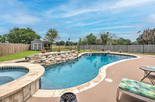 Photo 19 - Gorgeous Hutto Home w/ Hot Tub, Pool, & Fire Pit