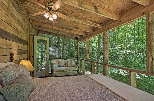 Photo 8 - Creekside' Cabin w/ Deck in Pisgah Forest
