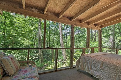 Photo 10 - Creekside' Cabin w/ Deck in Pisgah Forest