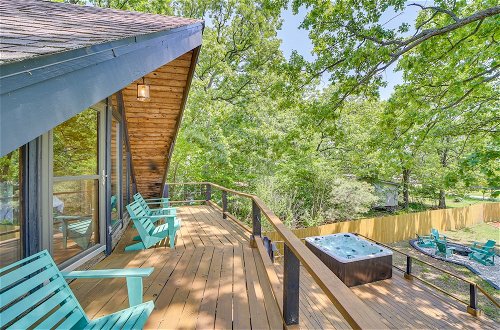 Foto 36 - Modern Fairland Log Cabin w/ Lake Access