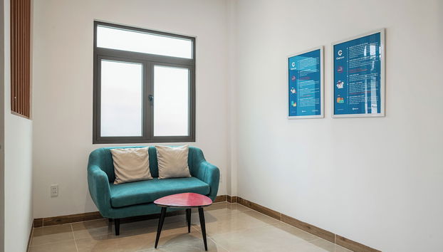 Sala de estar do lobby