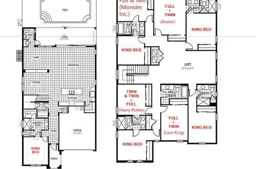 Foto 24 - Solara Stylishly Home With Themed Game Room 1582