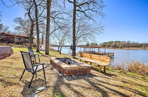 Photo 1 - Lakefront Fort Towson Home w/ Private Dock