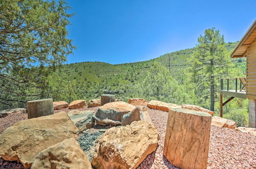 Photo 5 - Payson Cabin w/ Deck: Views of the Mogollon Rim