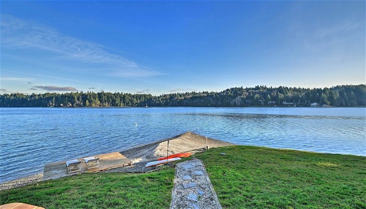 Photo 1 - Waterfront Olympia Home w/ Private Beach & Kayaks