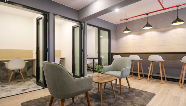 Lobby sitting area