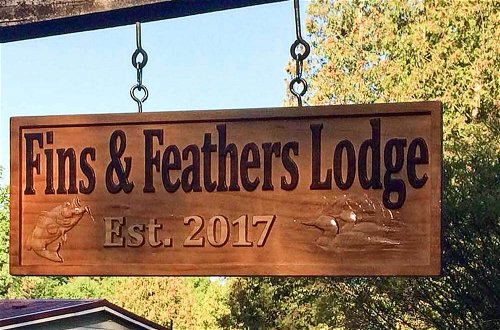 Foto 5 - Lake Bonaparte Fins & Feathers Lodge W/deck & Dock