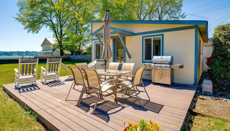 Photo 1 - Waterfront Hood Canal Cottage: Steps to the Beach