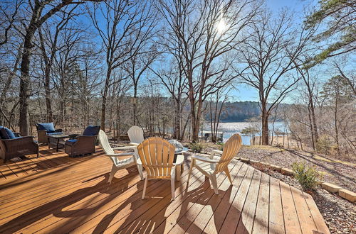 Photo 8 - Cozy Beaver Lake Cabin w/ Waterfront View & Kayaks