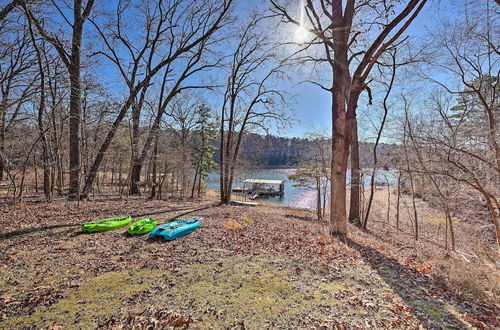 Photo 17 - Cozy Beaver Lake Cabin w/ Waterfront View & Kayaks