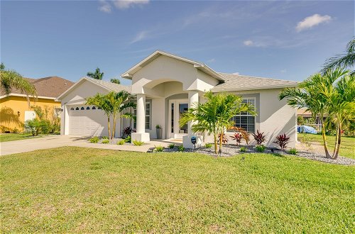 Photo 2 - Canal-front Cape Coral Home Rental: Pool, Lanai