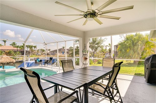 Photo 10 - Canal-front Cape Coral Home Rental: Pool, Lanai