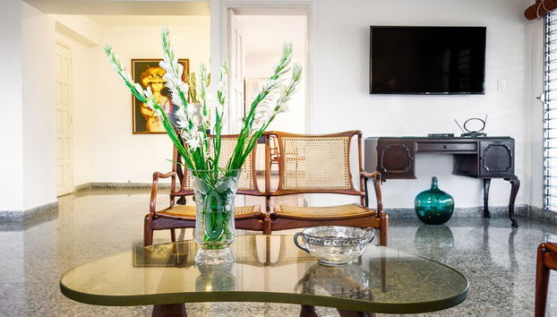 Sala de estar do lobby